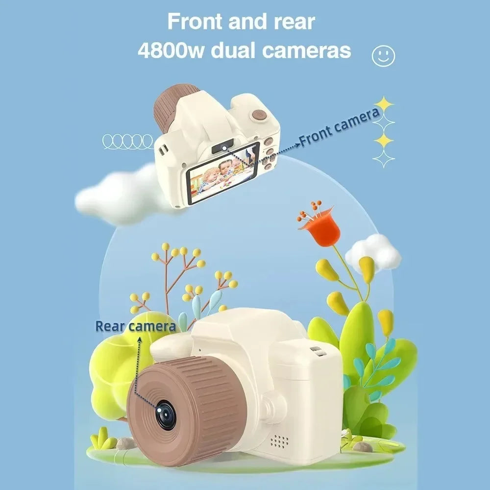 Kids Cartoon Long Lens Camera