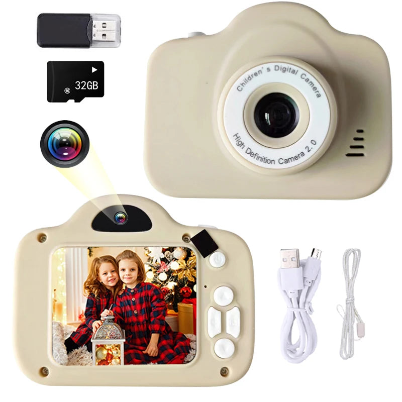 Kids Long Lens Cartoon Camera