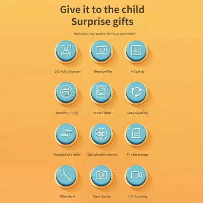 Kids Instant Print Camera