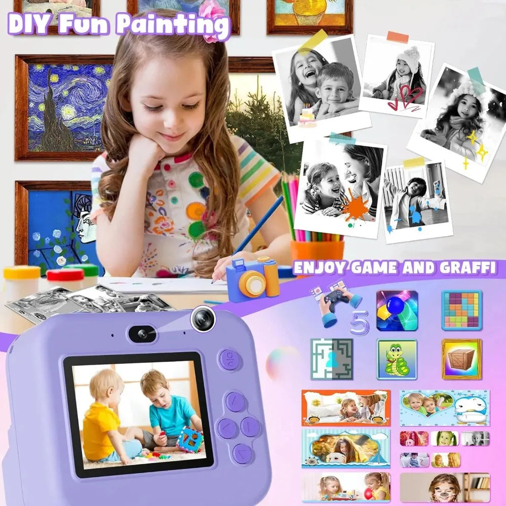 Snap & Print Kids Camera
