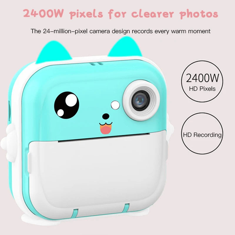 Children’s 1080P HD Instant Print Camera