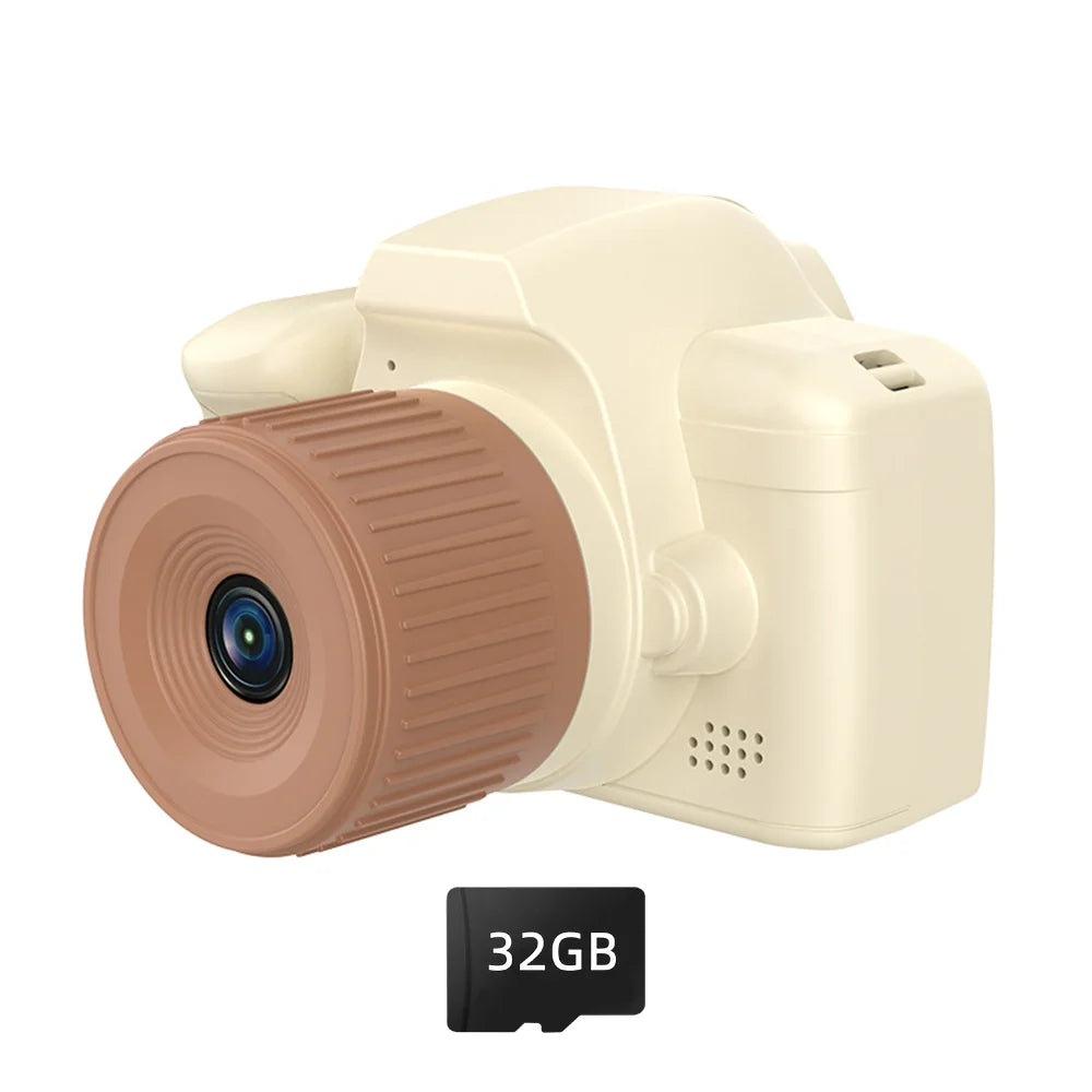 Kids Cartoon Long Lens Camera