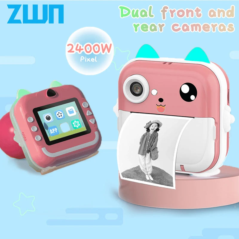 Children’s 1080P HD Instant Print Camera