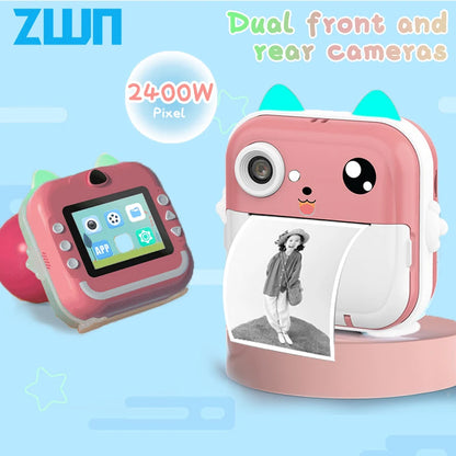 Children’s 1080P HD Instant Print Camera
